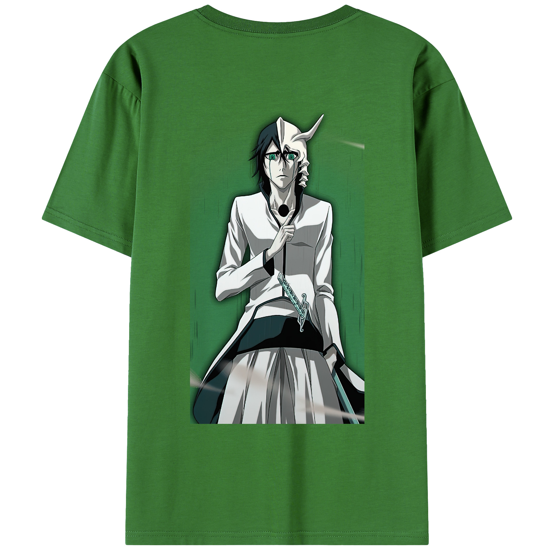 （画像用） ブリーチ ウルキオラ·シファー BLEACH Ulquiorra cifer レディース半袖Tシャツ(バックプリント)